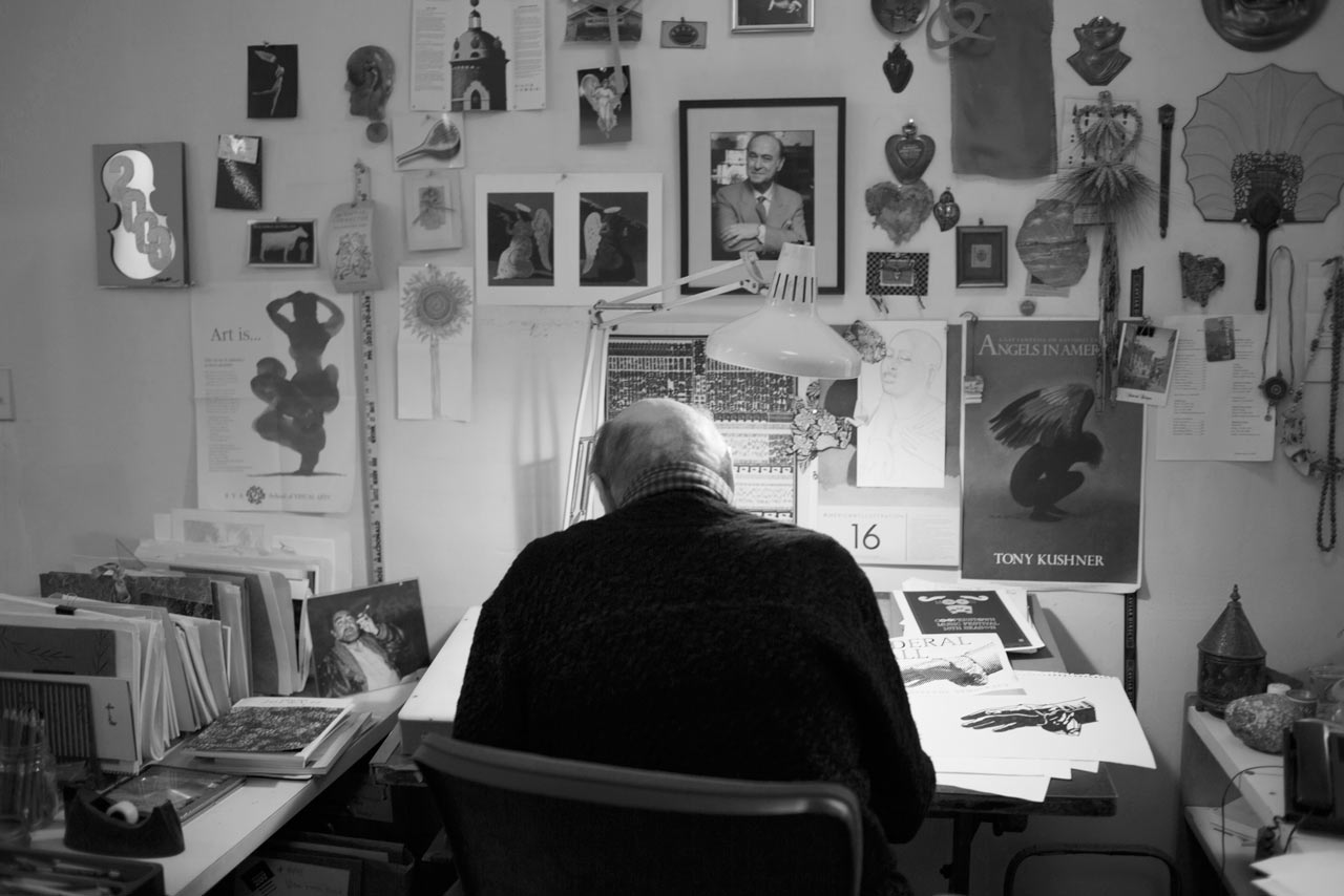 Milton Glaser for Printed Pages by Katharina Poblotzki