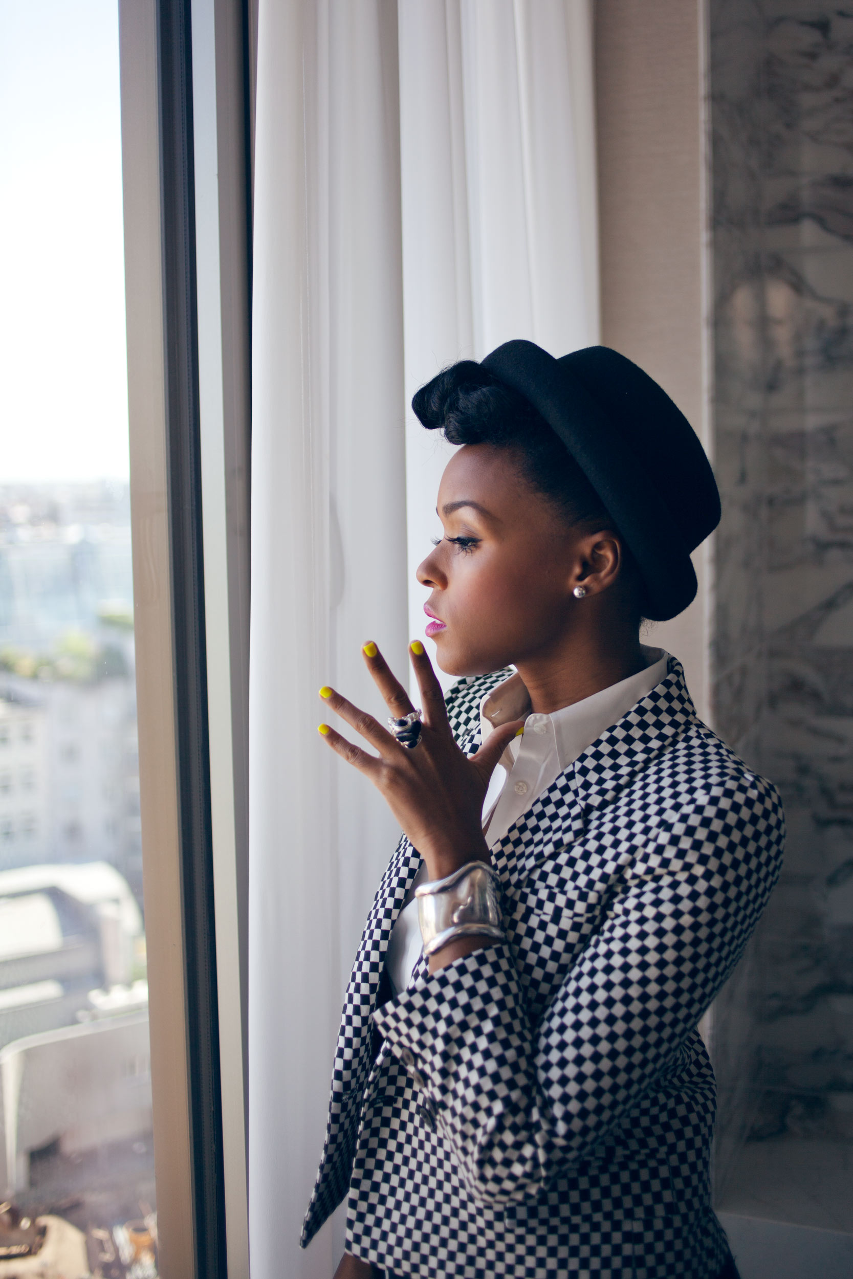 Janelle Monae photographed by Katharina Poblotzki