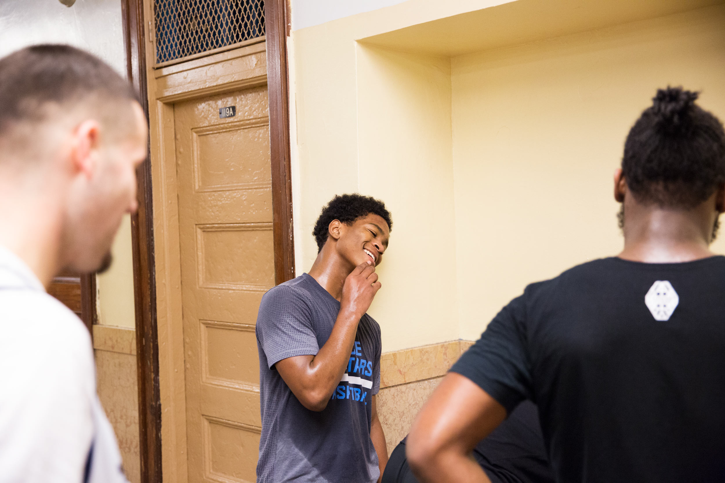 Basketball players for Adidas